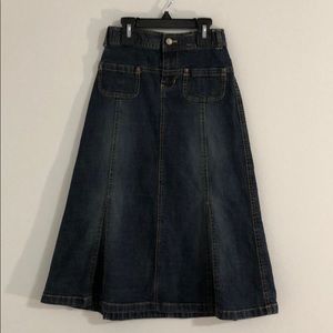 Gap Kids Flared Denim Skirt